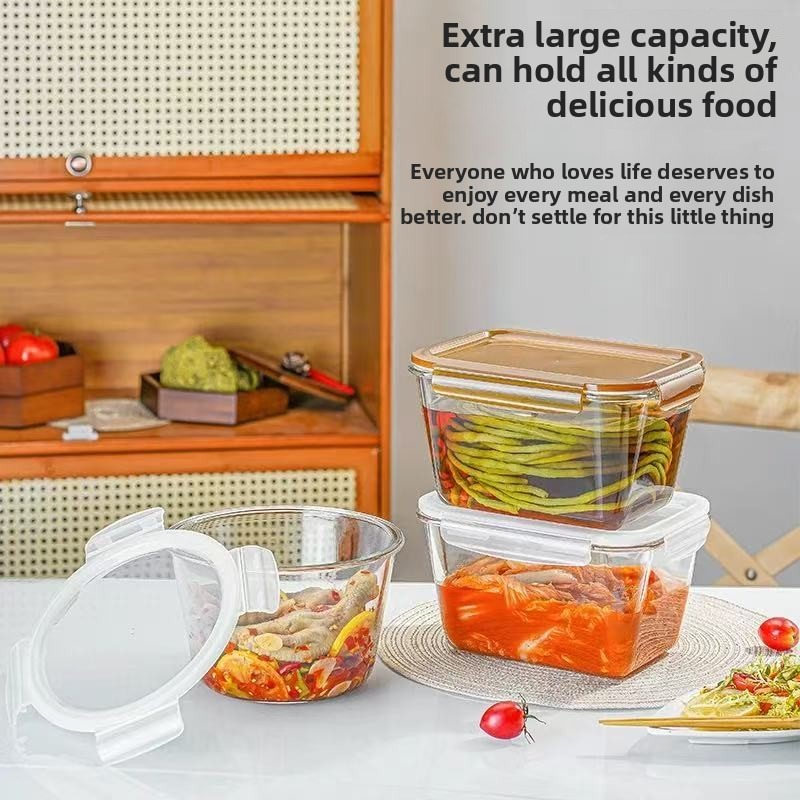 Large Capacity Glass Food Stor - Storage Food Prep 评论和价格