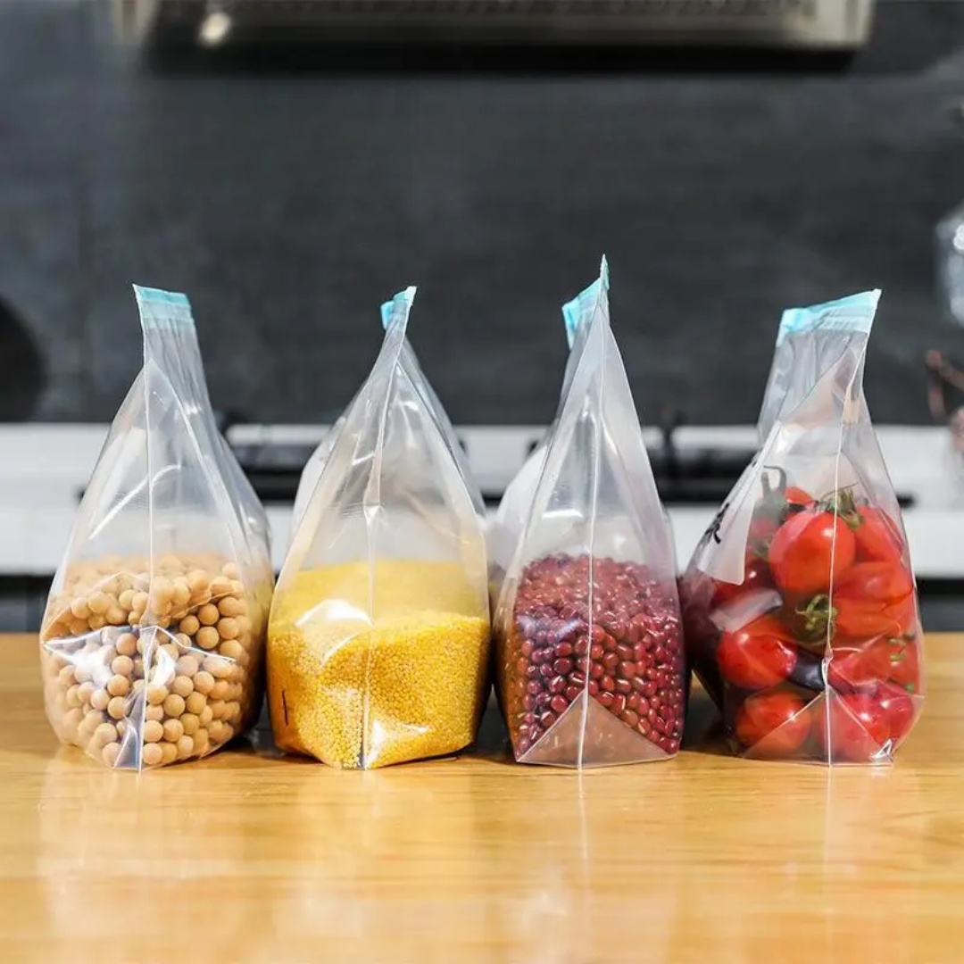 60pcs Reusable Fridge Fresh Ba - Food Storage Essentials 评论和价格