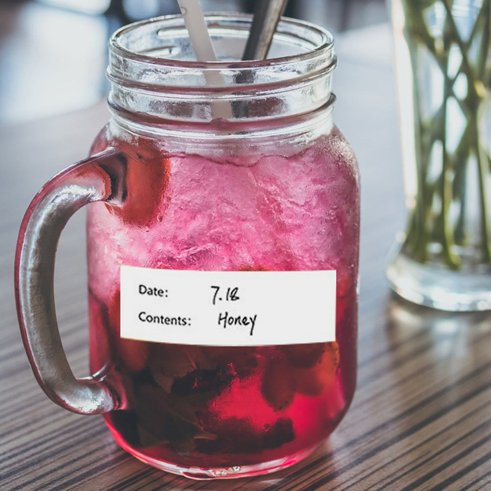 500Pcs Date Sticker Blank Writ - Food Storage Jar Labels 评论和价格