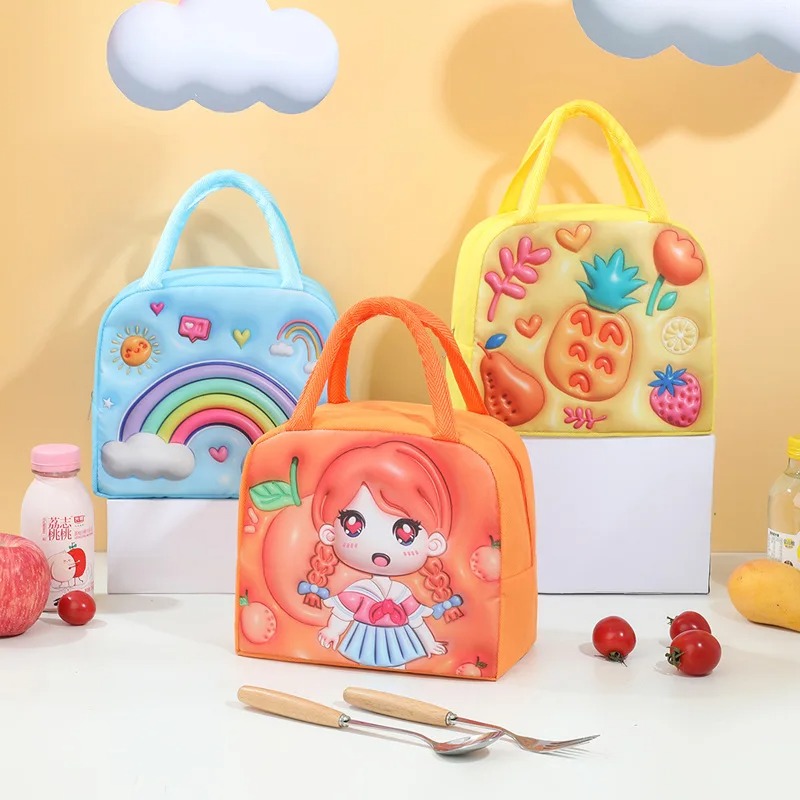 Children's Lunch Box Bag 3D Ca - Food Storage Aluminum 评论和价格