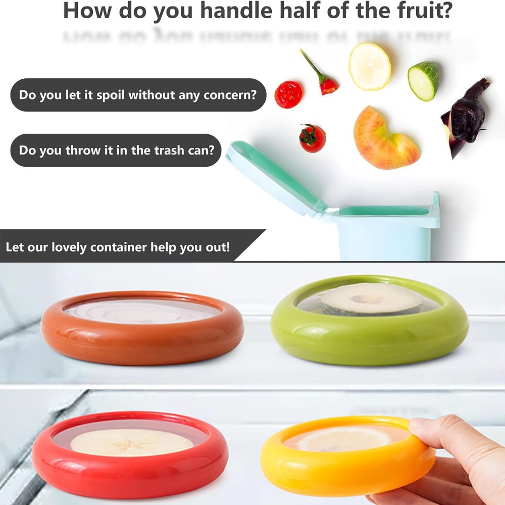 Avocado Saver Silicone Fruit a - Food Storage Containers Set 评论和价格