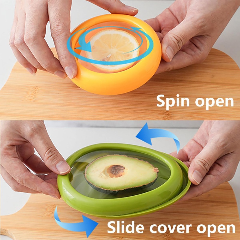 Avocado Saver Silicone Fruit a - Food Storage Containers Set 评论和价格