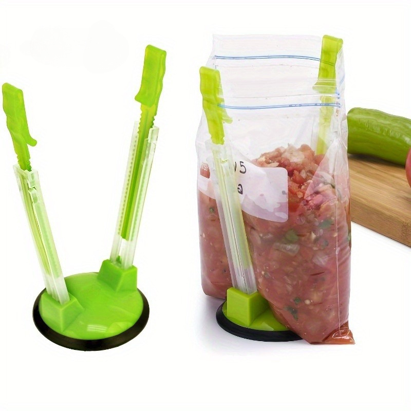 Hands-Free Adjustable Baggy Ra - Storage Food Prep 评论和价格