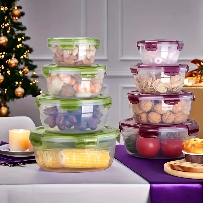 4 Plastic Food Storage Contain - Food Storage For Camping 评论和价格