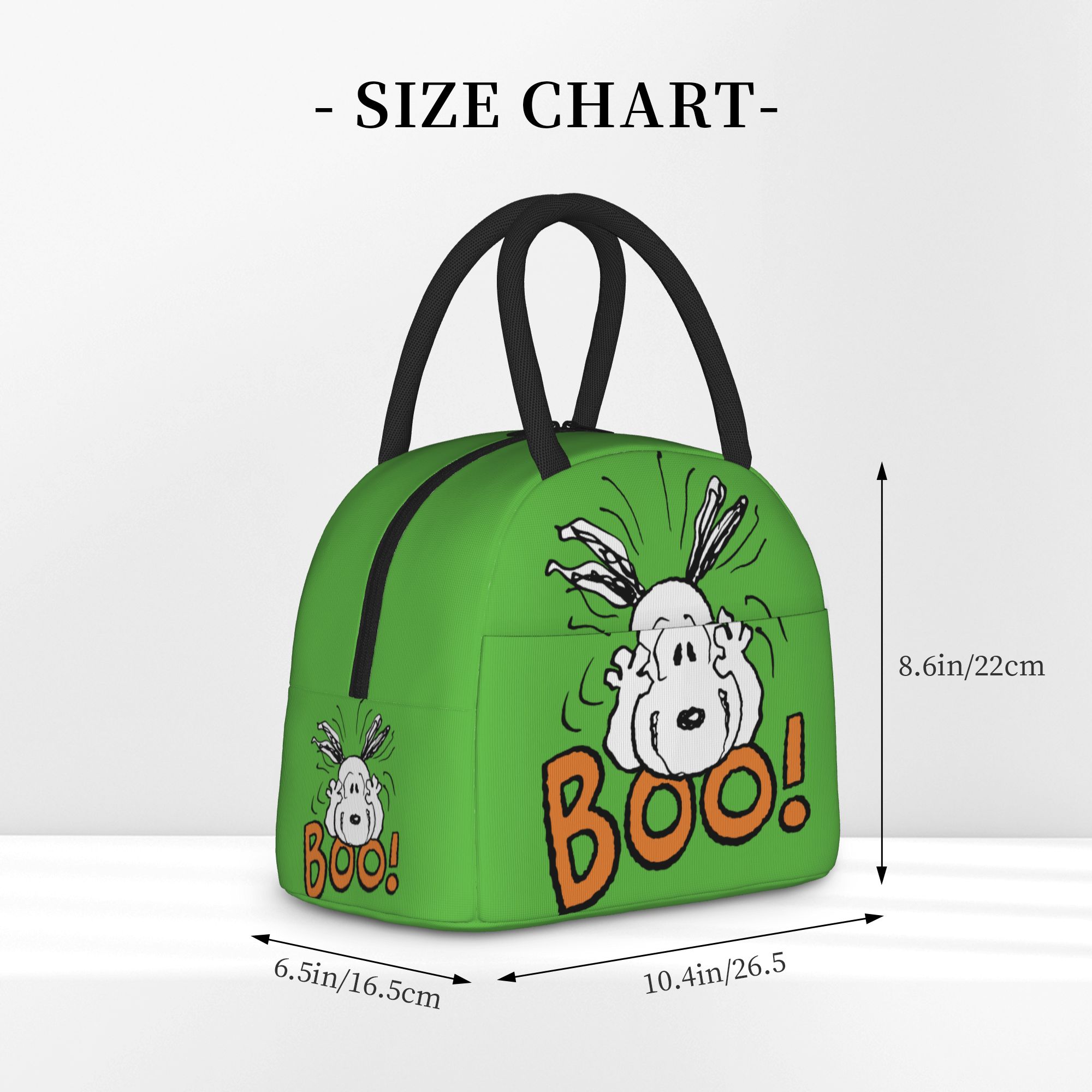 Snoopy Boo Insulated Lunch Bag - Food Storage Bag Organizer 评论和价格