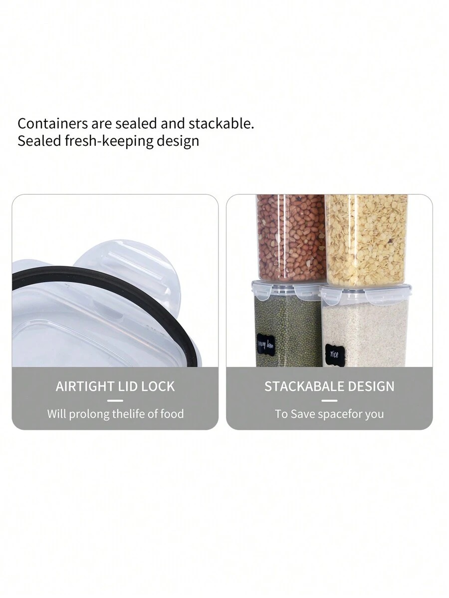 1/3/5/7pcs Food Storage Jars R - Food Storage Jar Labels 评论和价格