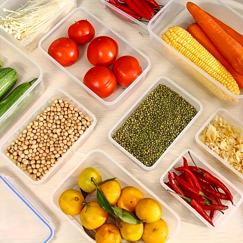 8Pcs Set Includes 4 Containers - Food Storage Box Set 评论和价格