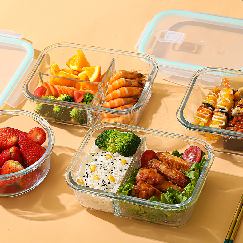 Glass Fresh-Keeping Box high B - Food Storage Box Set 评论和价格