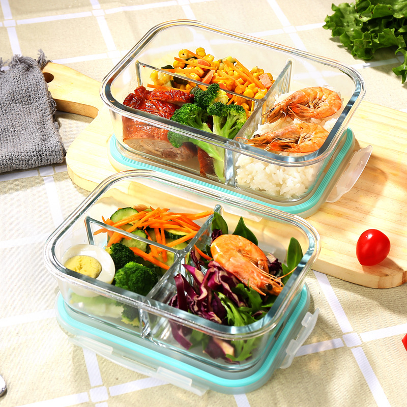 Glass Fresh-Keeping Box high B - Food Storage Box Set 评论和价格