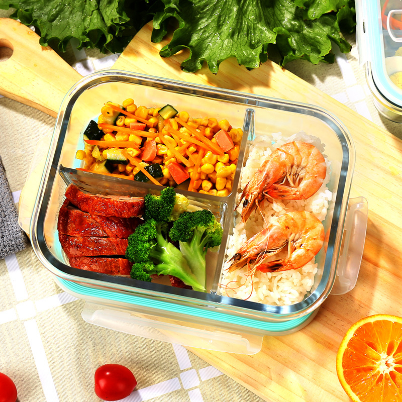 Glass Fresh-Keeping Box high B - Food Storage Box Set 评论和价格