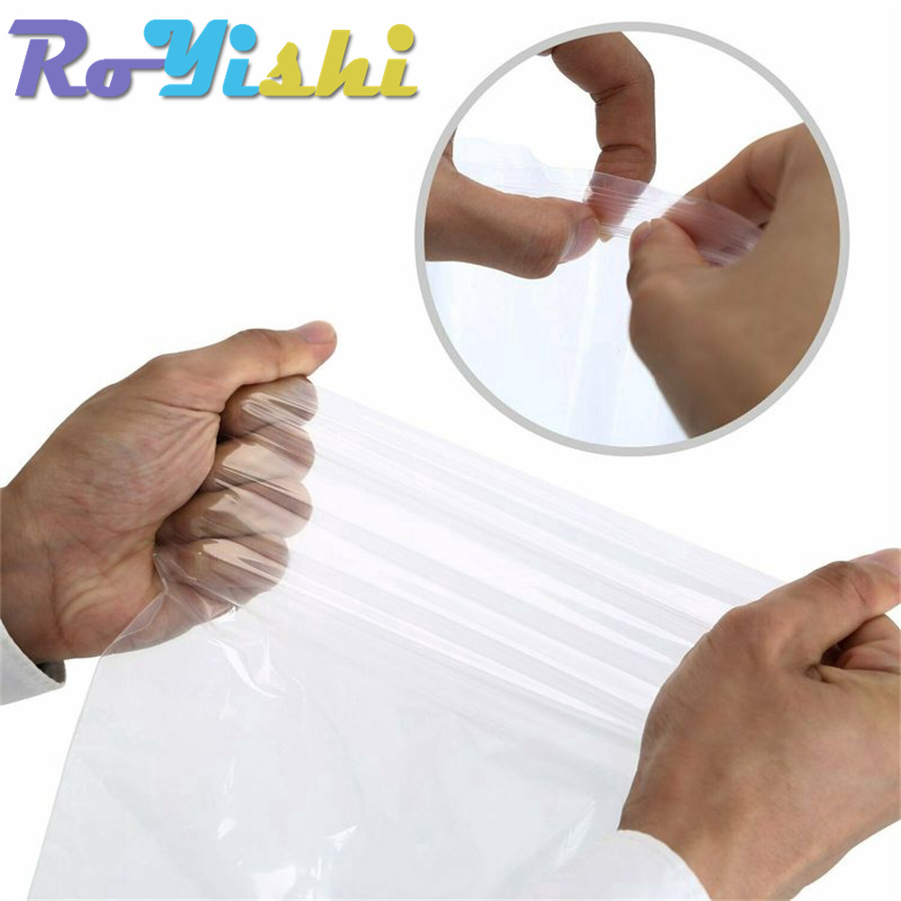 100 Pcs/Pack 5-12 Wire Self Se - Food Storage Ziploc Bags 评论和价格