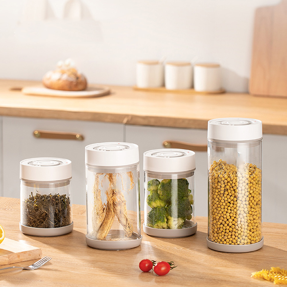 Kitchen Moisture-proof Glass C - Food Storage Canister 评论和价格