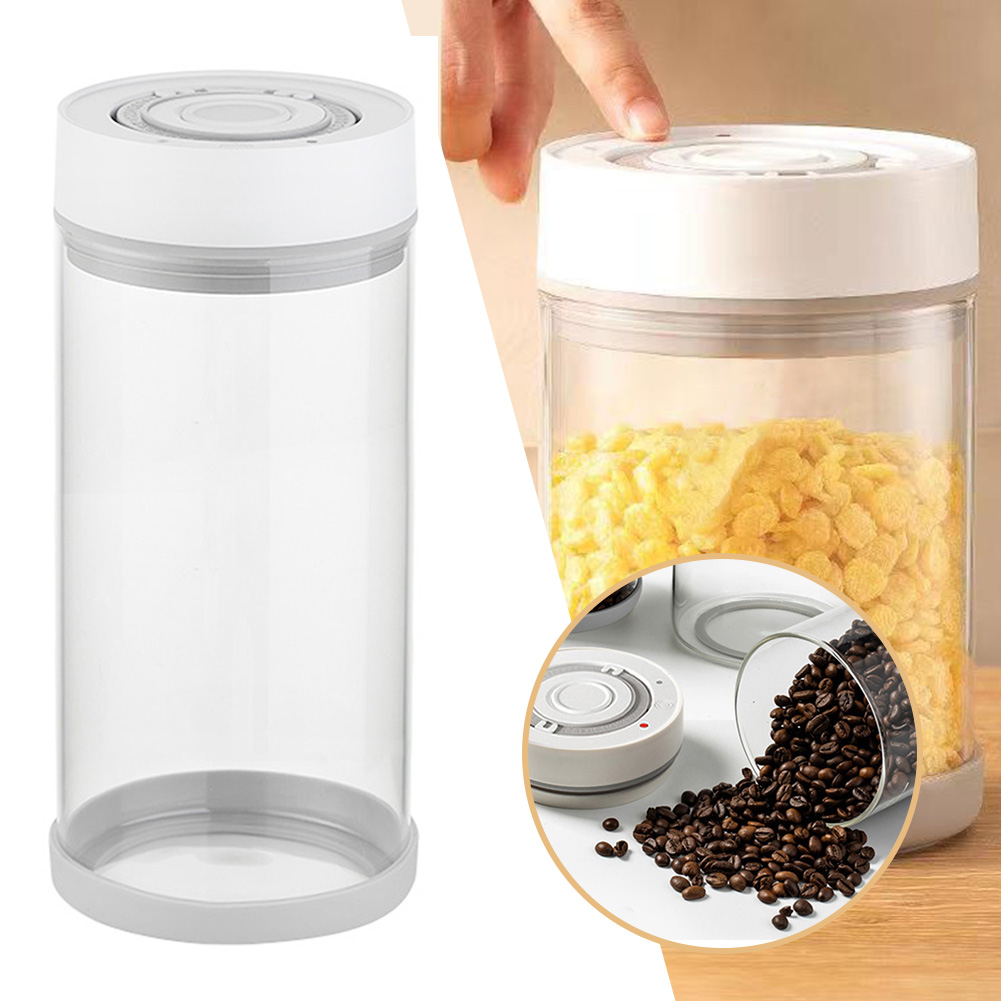 Kitchen Moisture-proof Glass C - Food Storage Canister 评论和价格