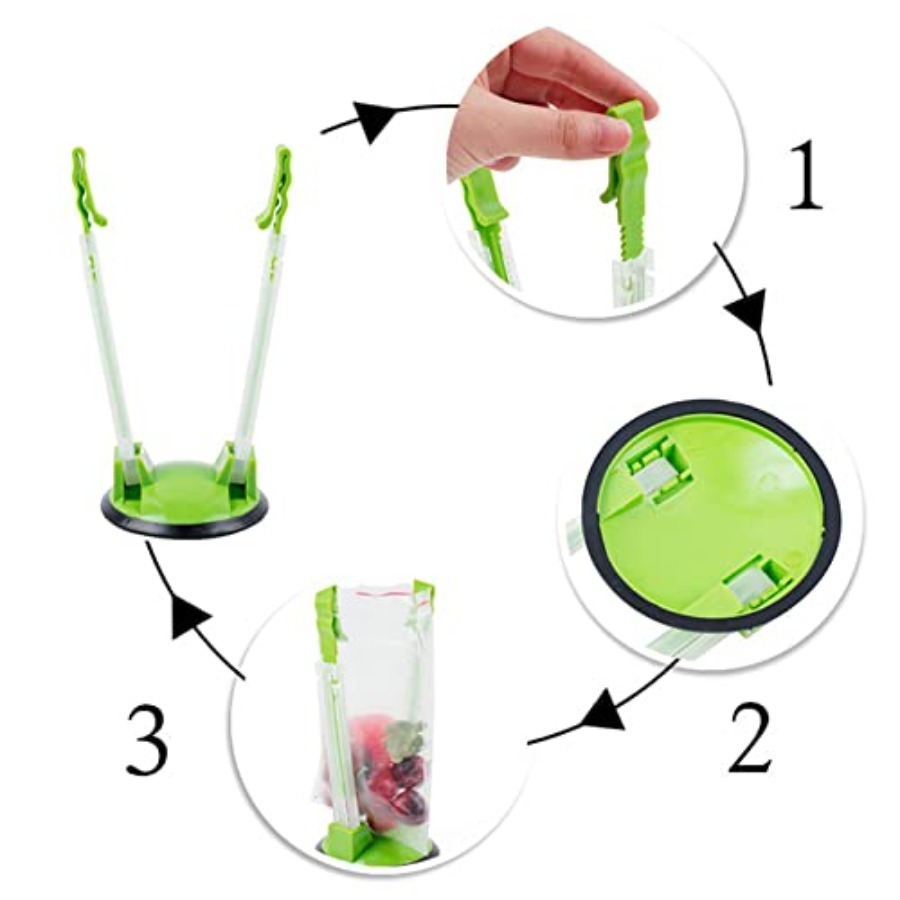Baggy Rack - 8 Pack,Food Stora - Food Storage Ziploc Bags 评论和价格