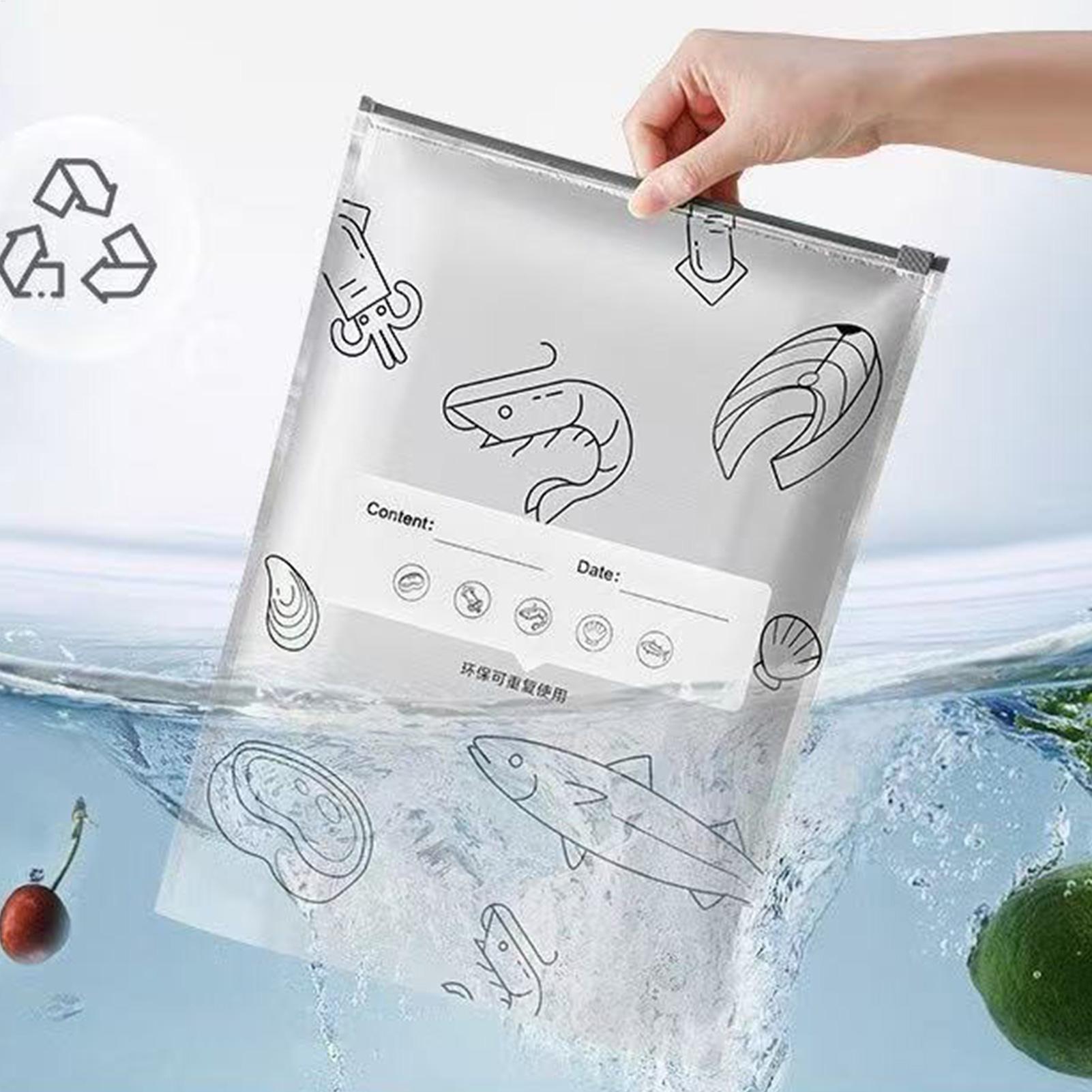 30pcs Aluminum Foil Food Bags  - Food Storage Ziploc Bags 评论和价格