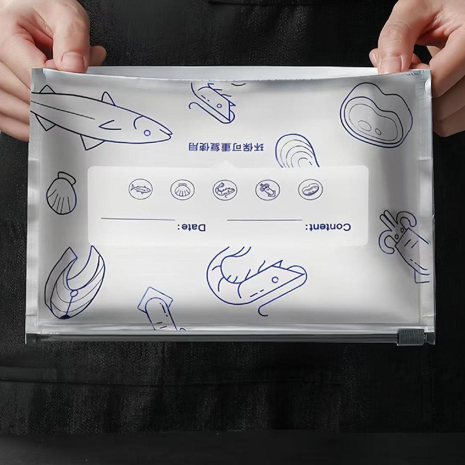 30pcs Aluminum Foil Food Bags  - Food Storage Ziploc Bags 评论和价格