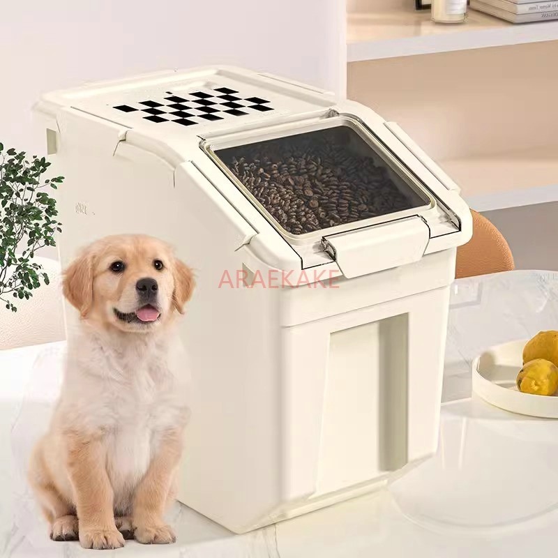 Pet food storage bucket, cat f - Food Storage Pet 评论和价格