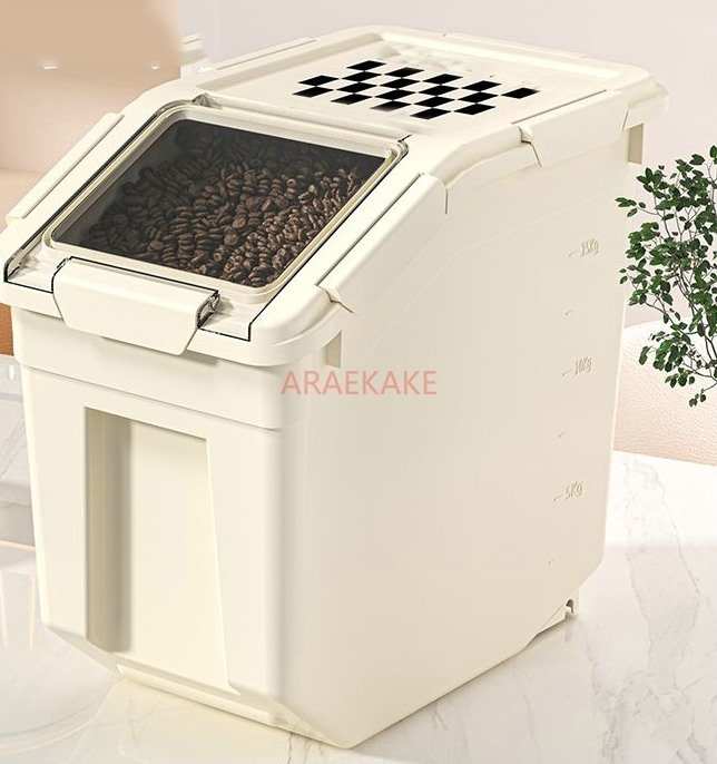 Pet food storage bucket, cat f - Food Storage Pet 评论和价格