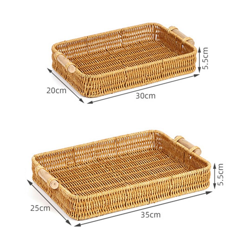 Food Plate Handwoven Plastic R - Food Storage Plant 评论和价格