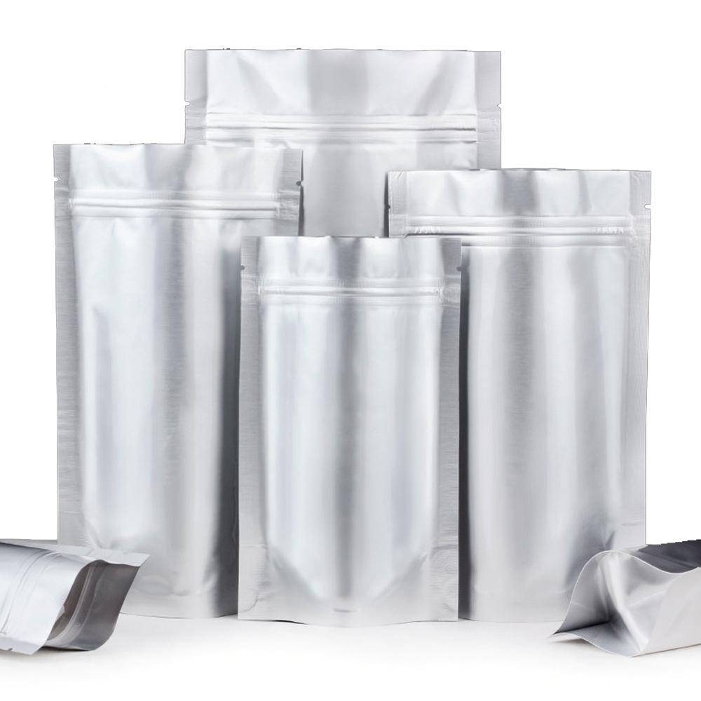 100Pcs Silver Zip Lock Pure My - Food Storage Ziploc Bags 评论和价格