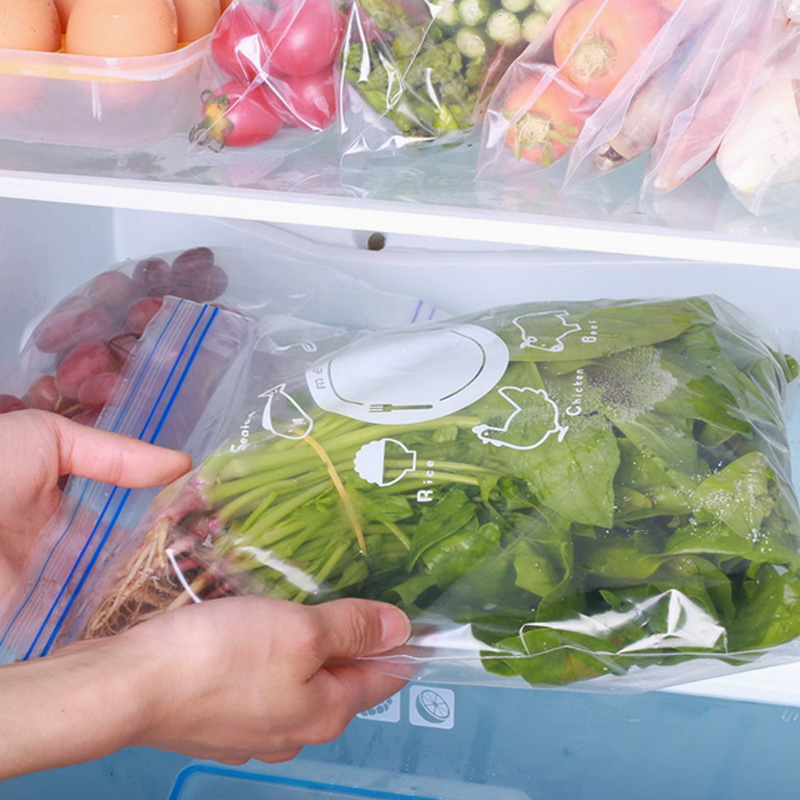 50Pcs Heavy-Duty Double Ziploc - Food Storage Ziploc Bags 评论和价格