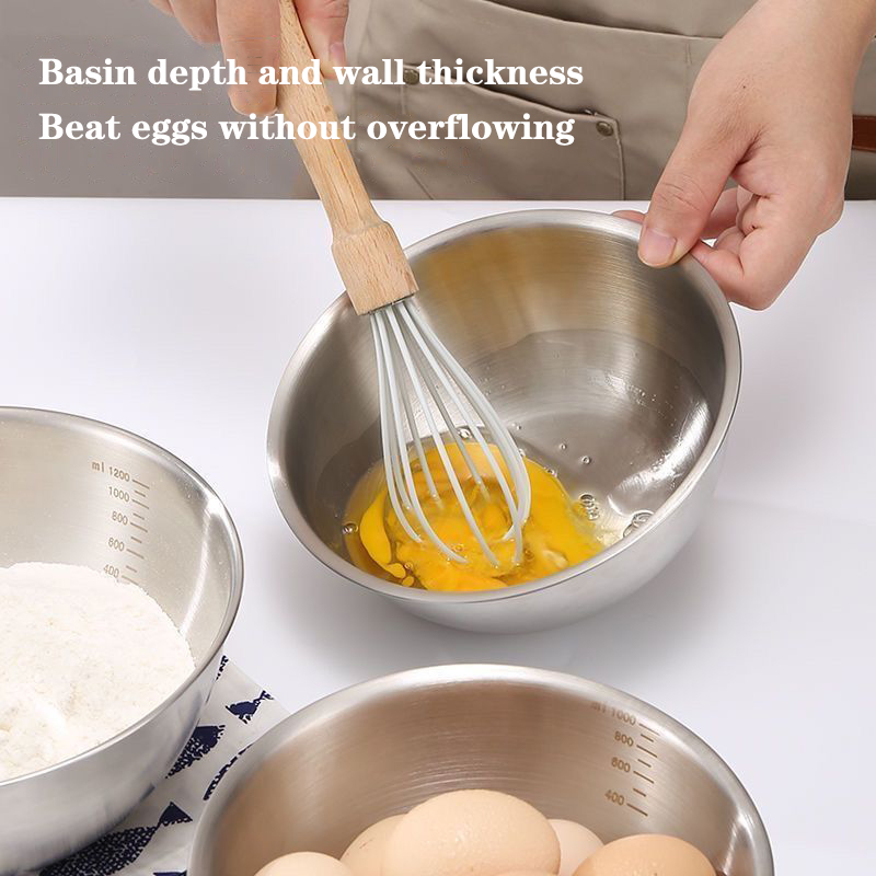 1PC Stainless Steel Bowl Set W - Food Storage Essentials 评论和价格