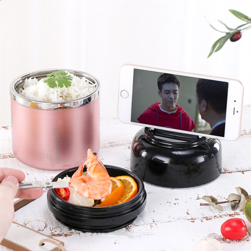 Lunch Box Stainless Steel Ther - Food Storage For Long Term 评论和价格