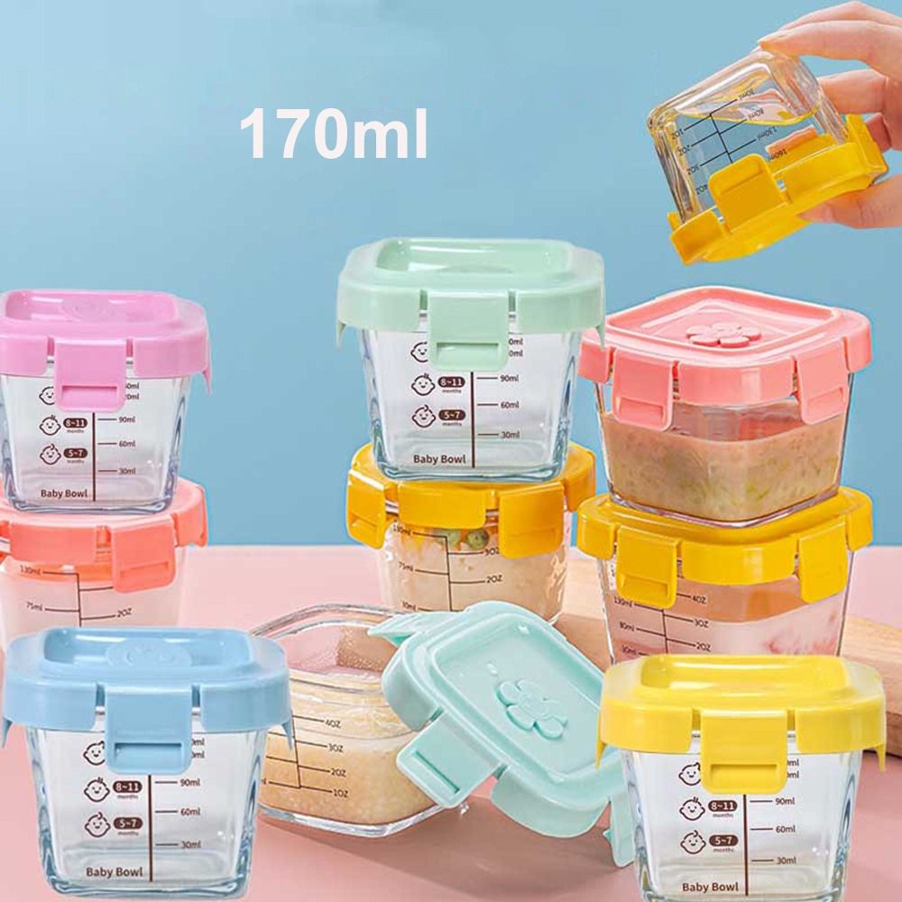 170ml Glass Food Storage Box F - Food Storage Frozen 评论和价格