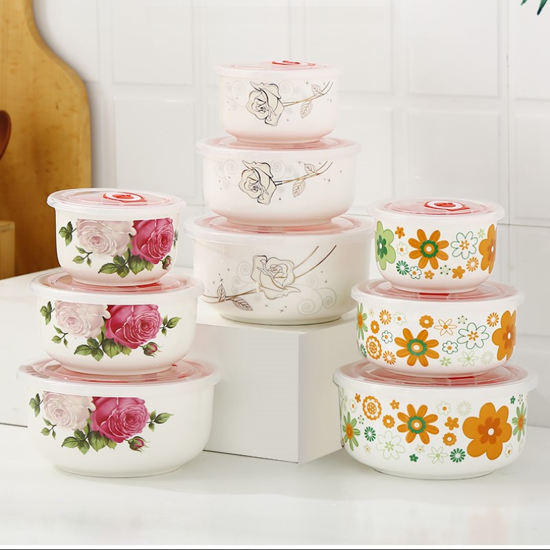 Three-piece set, fine bone chi - Food Storage Containers Set 评论和价格