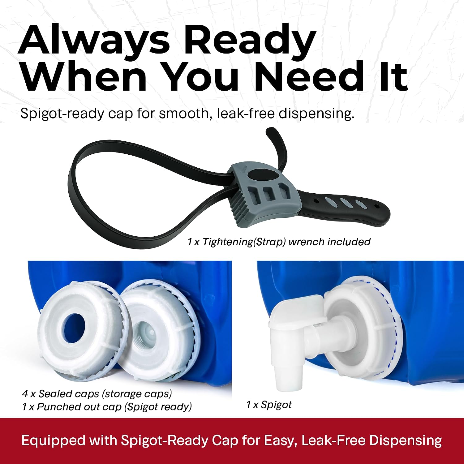 Stackable Emergency Water Stor - Food Storage For Camping 评论和价格