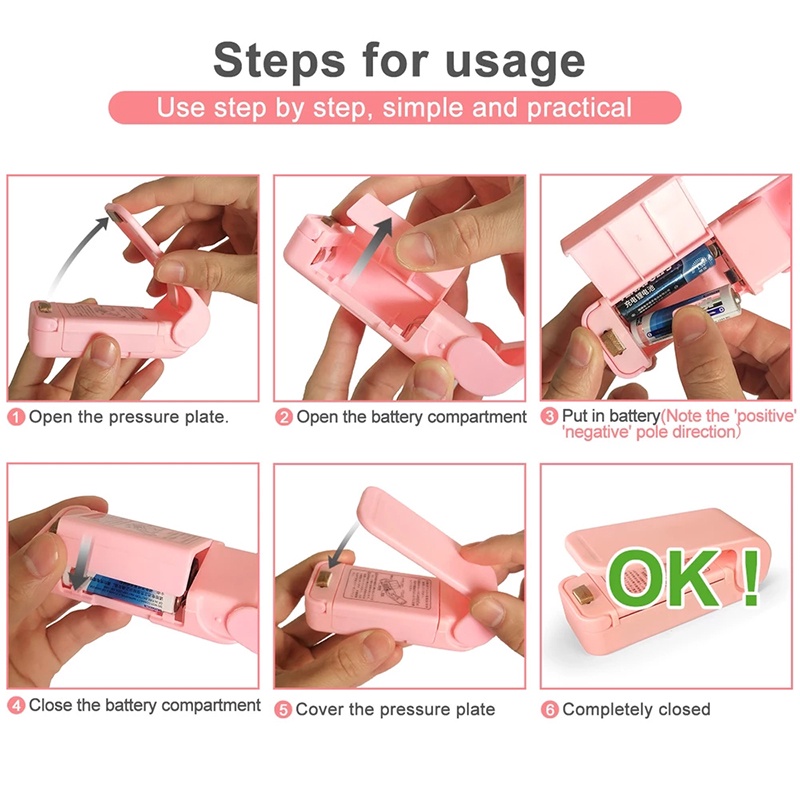 Mini Handheld Heat Sealer, Fas - Food Storage Vacuum Sealer Machine 评论和价格