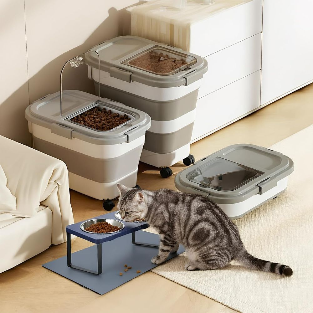 15 Lbs Dog/Cat Food Storage Co - Food Storage Pet 评论和价格