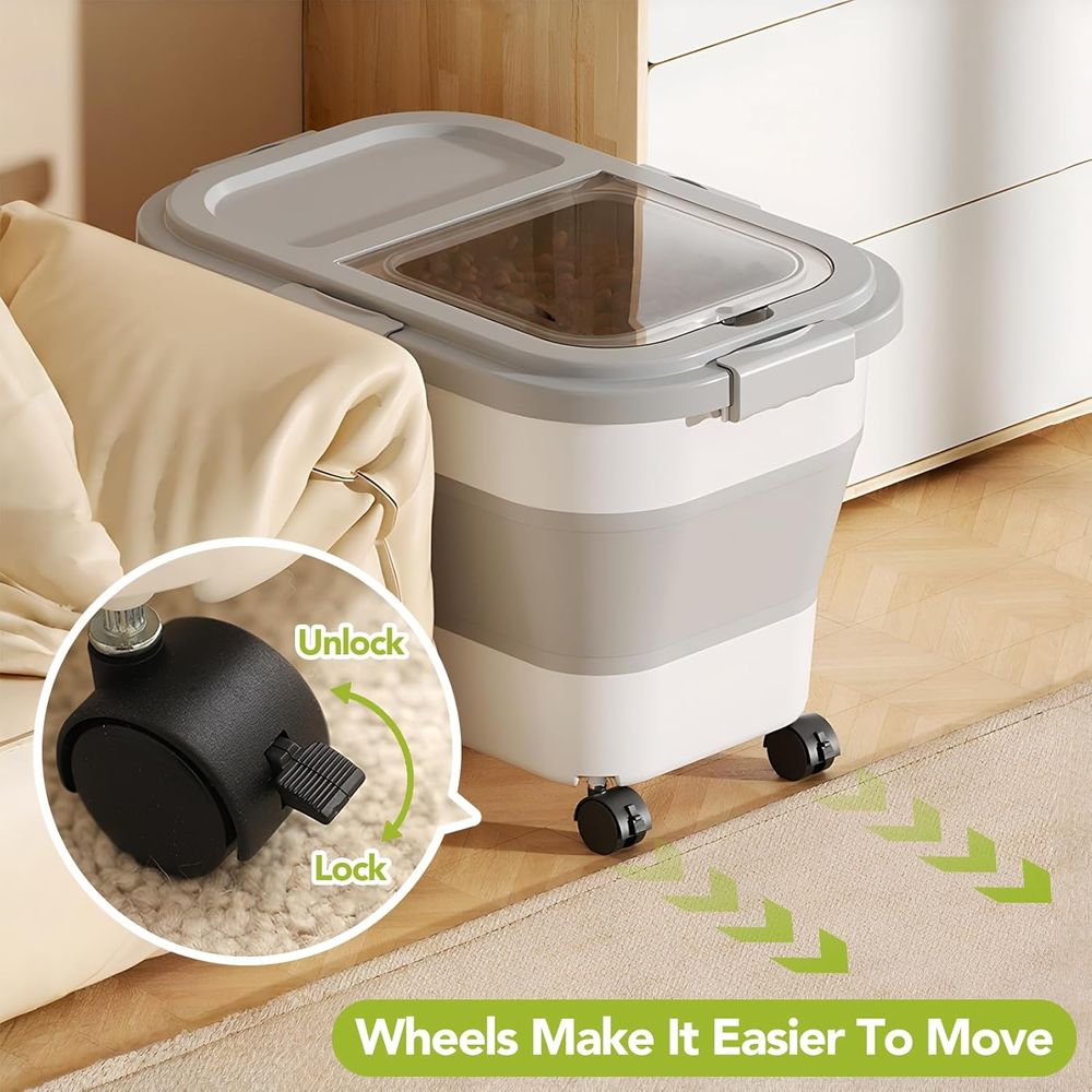 15 Lbs Dog/Cat Food Storage Co - Food Storage Pet 评论和价格