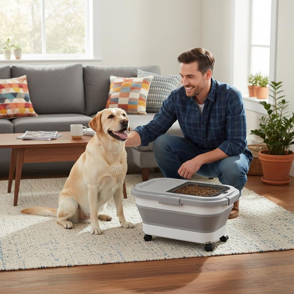 15 Lbs Dog/Cat Food Storage Co - Food Storage Pet 评论和价格
