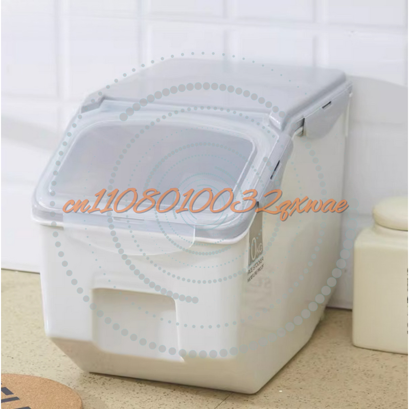 10/15kg Large Rice Tank Kitche - Food Storage Pet 评论和价格