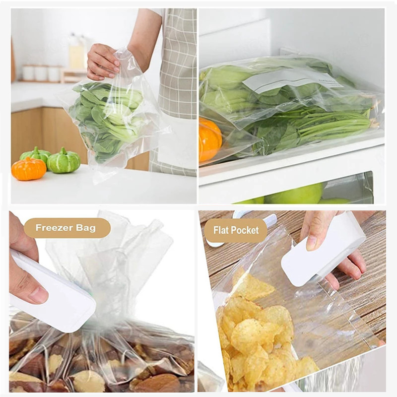 Portable Bag Heat Sealer Plast - Food Storage Vacuum Sealer Machine 评论和价格