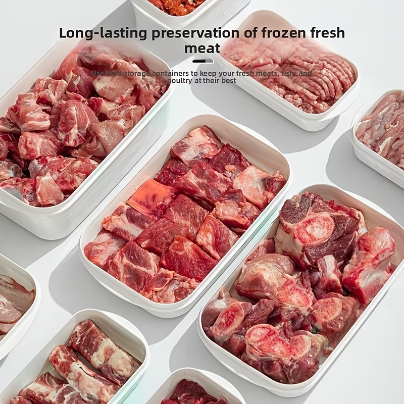 10Pcs Reusable Stackable Food  - Food Storage Box Set 评论和价格