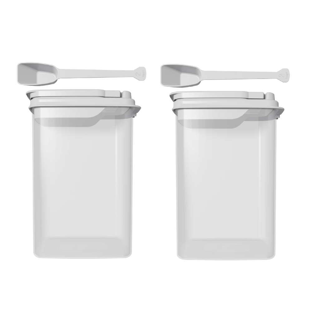3.25 Quart Plastic Flour Conta - Food Storage Quart Containers 评论和价格