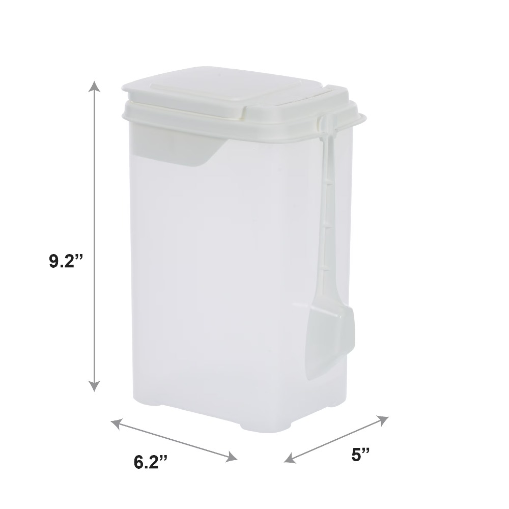 3.25 Quart Plastic Flour Conta - Food Storage Quart Containers 评论和价格