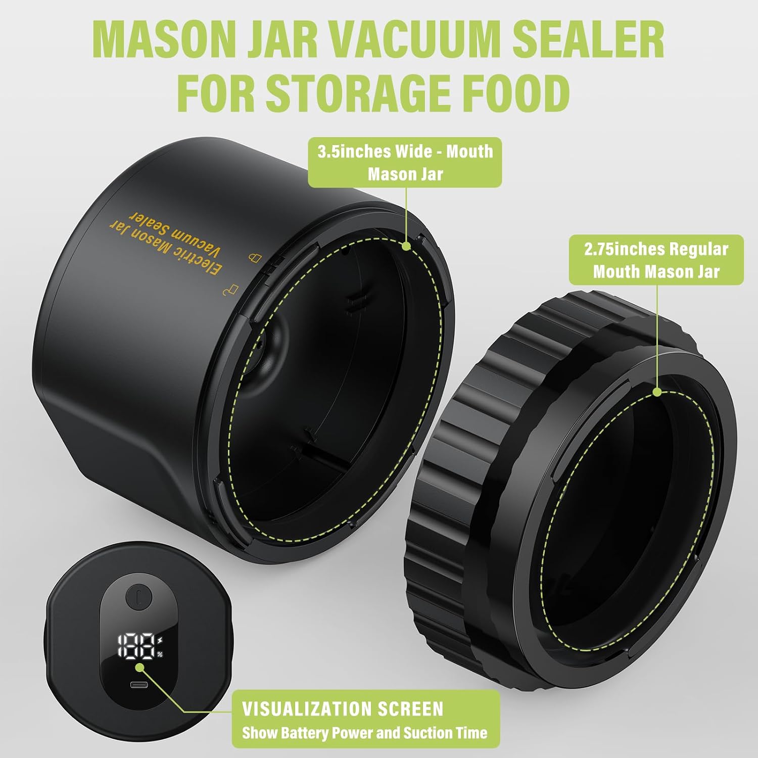 Electric Vacuum Sealer for Mas - Food Storage Vacuum Sealer Machine 评论和价格