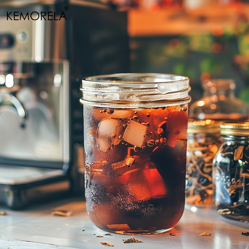 KEMORELA Mason Jars 350ML With - Salad Dressing Bottle 评论和价格