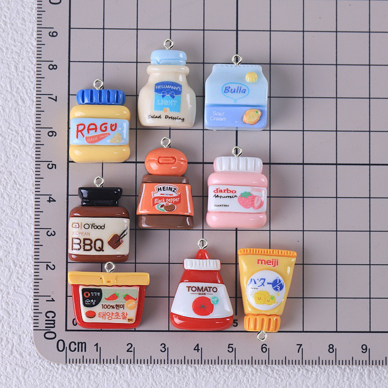 10Pcs Simulation Strawberry Ja - Salad Dressing Bottle 评论和价格