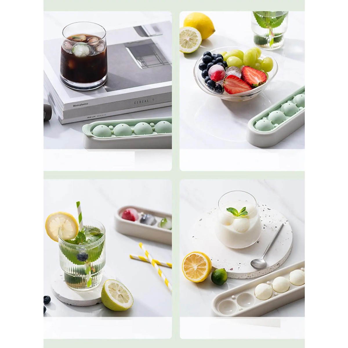 1 Round Ice Hockey Mold, Silic - Food Storage Frozen 评论和价格