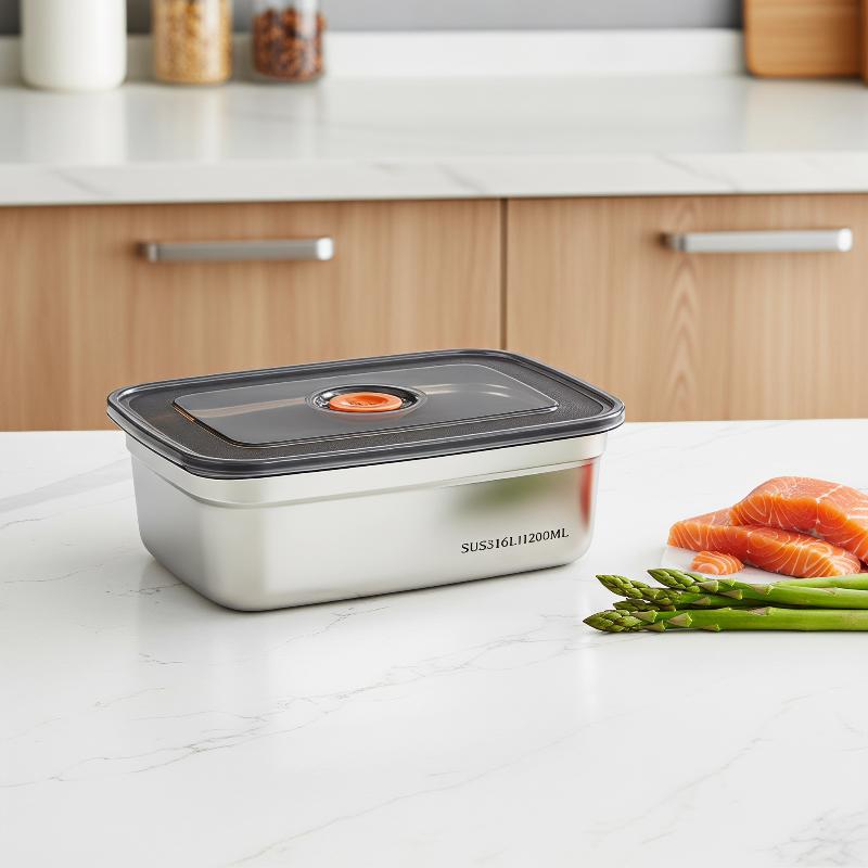 Stainless Steel Sealed Lunch B - Food Storage For Camping 评论和价格