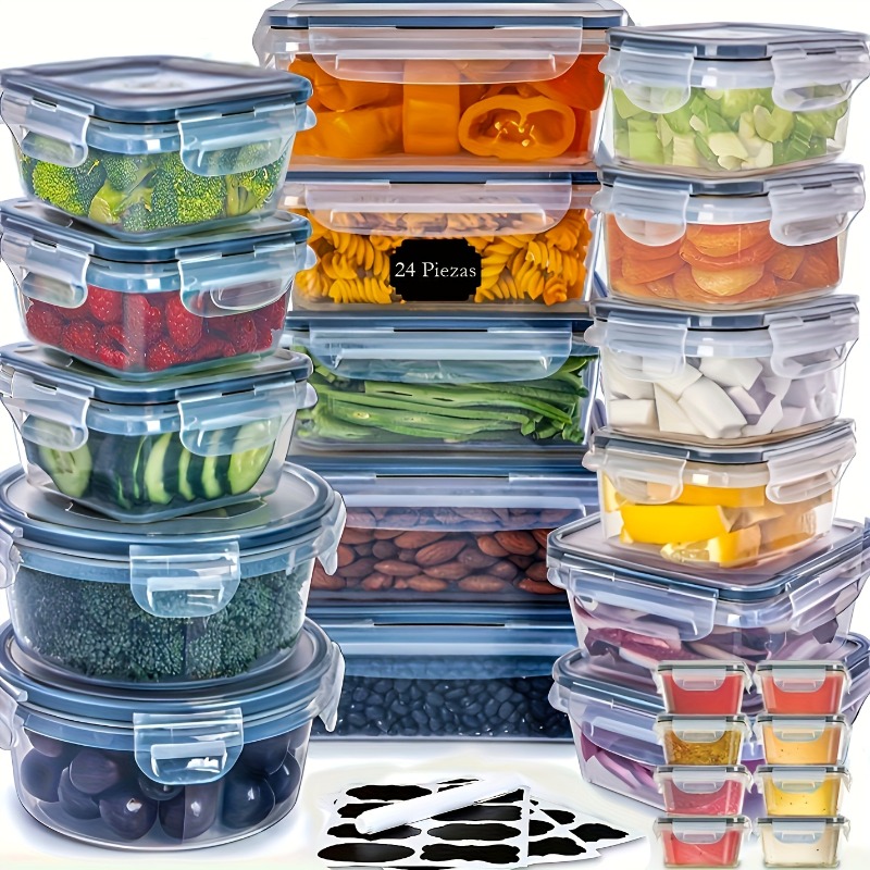 48PCS BPA-Free Food Storage Se - Food Storage Canister 评论和价格