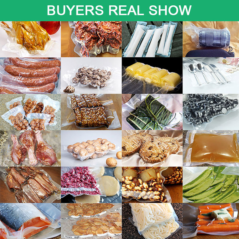 Vacuum Food Saver Sealer Bags  - Food Storage Vacuum Sealer Machine 评论和价格