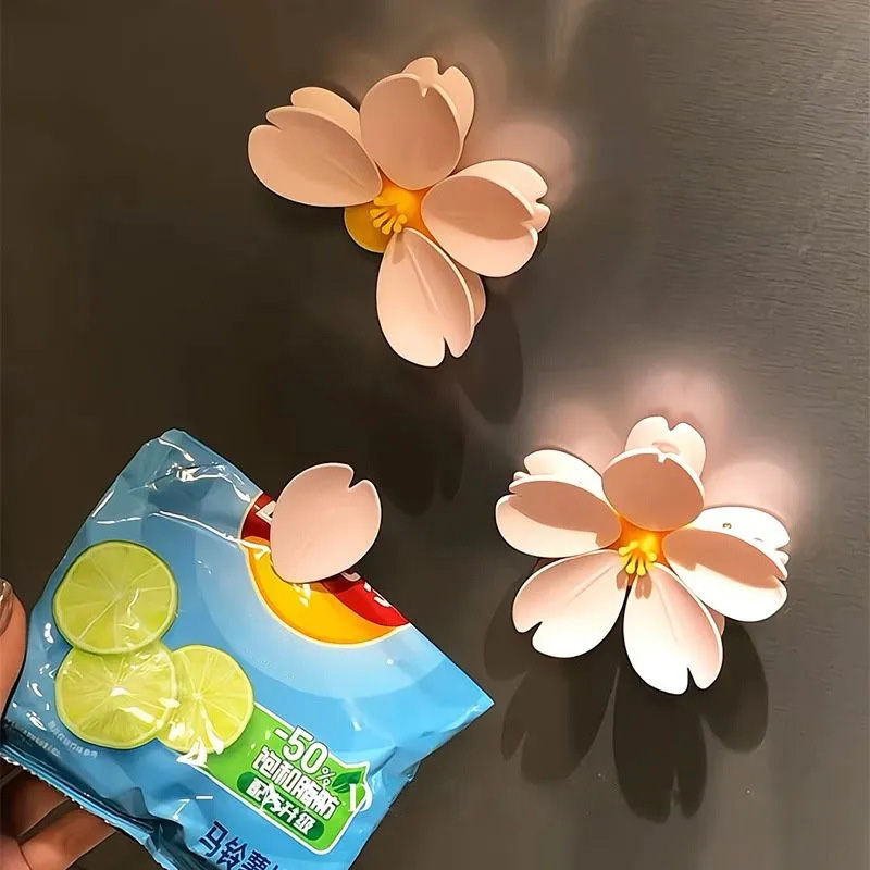 Sakura Magnetic Clip Creative  - Food Storage Plant 评论和价格