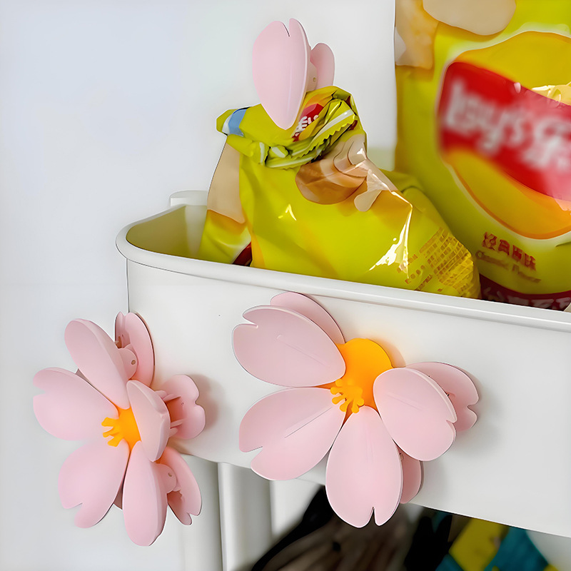 Sakura Magnetic Clip Creative  - Food Storage Plant 评论和价格