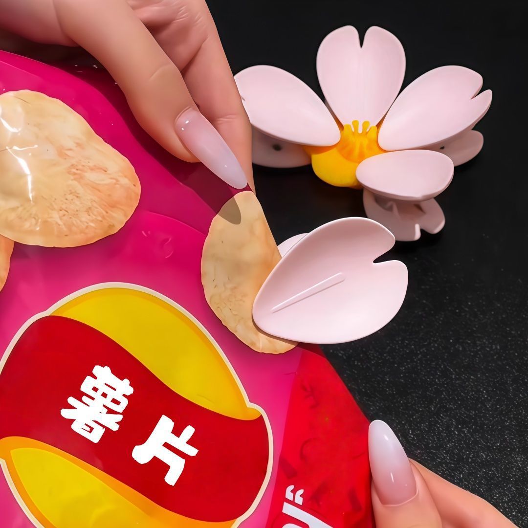 Sakura Magnetic Clip Creative  - Food Storage Plant 评论和价格