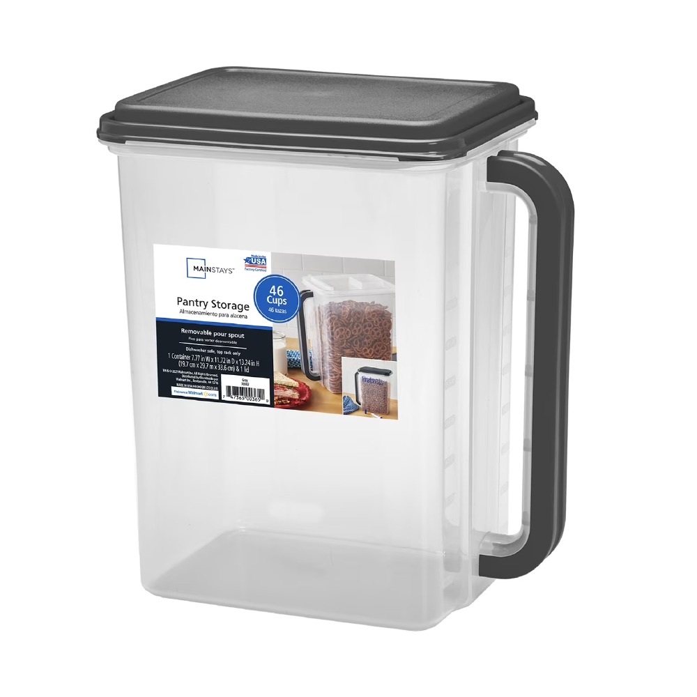 Large Capacity Plastic Food St - Food Storage Canister 评论和价格